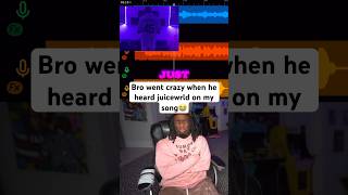 Kai was lost for words😭😭 #kaicenat #juicewrld #musicreaction