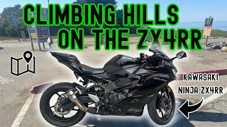 THE ZX4RR HILL CLIMB | 2024 KAWASAKI NINJA ZX4RR