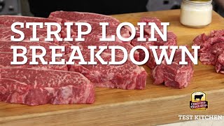 Strip Loin Breakdown Tutorial