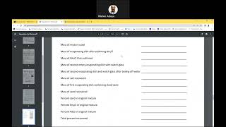 CHEM 1211, Exp  4 Separation of a Mixture into its Components   Webex