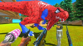 FPS Avatar VS DINOSAURS!  - Animal Revolt Battle Simulator