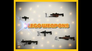 LEGO/ 5 simple Lego weapons part 2