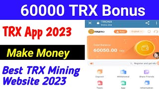 New TRX Mining Website 2023 | Today TRX Mining Website | Tron Mining Today | TRX mining Today App