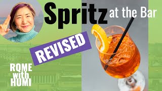 [TRAVEL TIPS]Spritz at the Bar/ TRY the real spritz & relax in Rome!