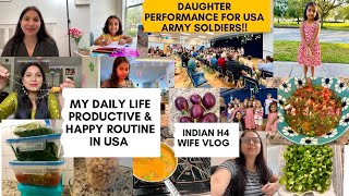 🌄MY DAILY PRODUCTIVE ROUTINE☀️MEAL PREP IDEAS, Daughter’s PATRIOTIC🇺🇸PERFORMANCE,YFN JEWELRY NRI