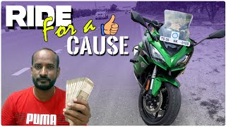 చాలా హ్యాపీగా ఉంది.. | Ride for a Good Cause On Kawasaki Ninja 1000SX | Rider Surender Reddy |