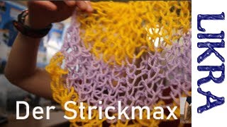 DIY Likra -  Wie man mit einem Strickmax strickt