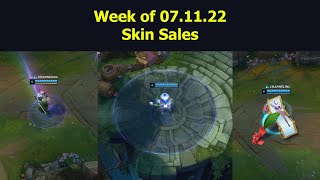 Skin Sales for 7.11~18 - Porcelain, Elderwood, PsyOps