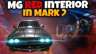 MG Red Interior In Toyota Mark 2 1974 ❤️ Gangster Look 😈