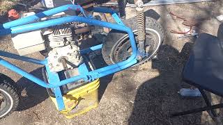 71 Scat cat mini bike mild restore