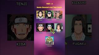 Naruto Character's And Their Couple | Part - 2 | #shorts #shortfeed #naruto #animeshorts