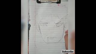 OBITO UCHIHA DRAWING|only Pencil Drawing (+some eraser)| #Obito_Drawing #Uchiha_Obito #Naruto #Art