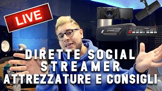 Attrezzatura per Live Streaming, Dirette social e Streamer - i miei consigli 💸