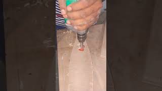 Tool tips || How to drill router bit in drilling machine