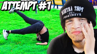 Learning How To Backflip In 1 Hour