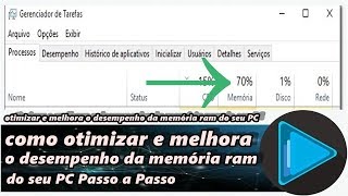 como otimizar e melhora o desempenho da memória ram do seu PC Passo a Passo