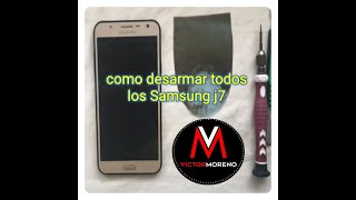 COMO DESARMAR un Samsung  J7