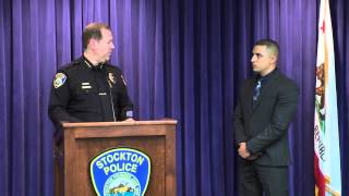 Stockton Police Badge Pinning Ceremony 03/16/2015