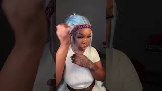 How to install a perfect frontal #frontal #lacefrontwig #lacefrontal #frontalwigs #beautysecrets