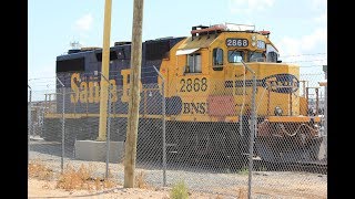 Bluebonnet GP39-2 In Lubbock! Railfanning Lubbock 8/31/19