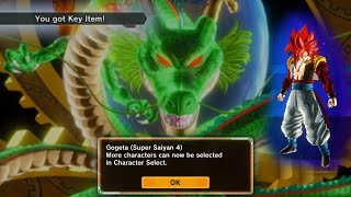 DBXV: Obtain Final Dragon Ball, Summon Shenron, Unlock Gogeta (SS4)