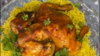 Chicken Mandi/Arabic dish /Курица с рисом по арабскому рецепту