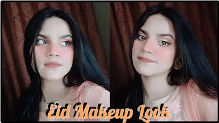 Eid Makeup Tutorial | Summery Peachy Makeup Look | Detailed Tutorial