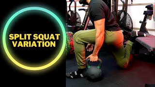 Bulgarian split squat variation #short