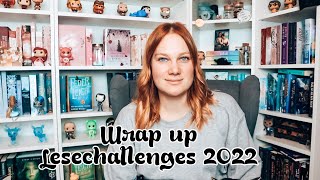 Wrap Up Challenges 2022 | Wie lief die 12 books in 12 months Challenge ?! | rubyredbooks