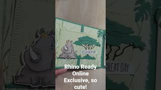 The Rhino Ready Bundle Now Available Online at Stampin' Up! #stampinup #diy #cardmaking