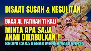 SAAT ALLAH RIDHO❗Hajat Apapun Akan Cepat Dikabulkan! Baca Al-Fatihah dengan Cara Ini, Guru Sekumpul