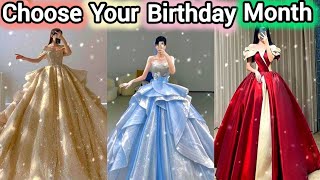 Choose your birthday month 😍💕and se the dress Lisa or Lena #princess #viral  #trending #v #aesthetic