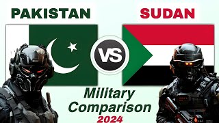 Pakistan vs Sudan Military power comparison 2024 | Sudan vs Pakistan army power