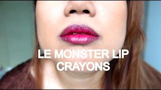 LADY GAGA'S LE MONSTER LIP CRAYONS | Fifiliciousify