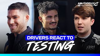 "It's very quick!" 😮‍💨 | Formula E Drivers React to Pre-Season Testing