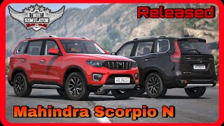 New 2022 Mahindra Scorpio N Released in Bussid | Free Mod | #bussid #modsforbussid #mods #bussidmods