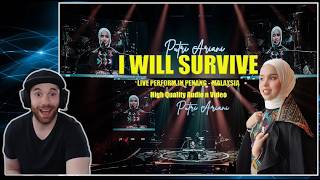 First Time Hearing | Putri Ariani | She is Fantastic! | I Will Survive Reaction