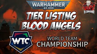 The WTC Tier List - 23 Blood Angels Lists! (Warhammer 40k)