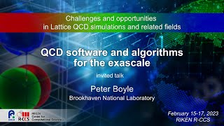 ”QCD software and algorithms for the exascale”