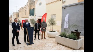 Area in front of the Hypogeum officially inaugurated as a pedestrian zone