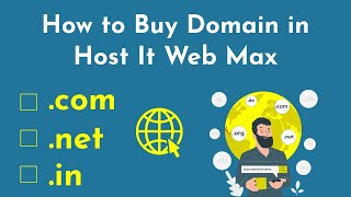 How to Buy Domain in Host It Web Max