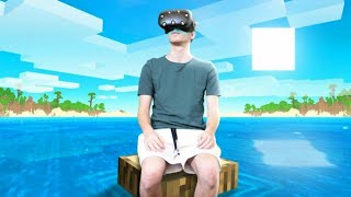 ξοδεύοντας 24 ώρες σε VR Minecraft / μεταγλώττιση