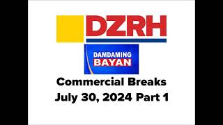 Damdaming Bayan Commercial Breaks July 30, 2024 Part 1