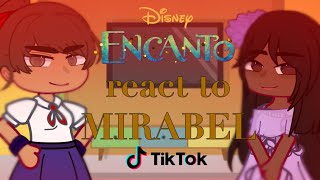 ✨🦋Isabela & Luisa react to Mirabel || ENCANTO react || Gacha Club 🦋✨