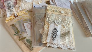 Wildflower Lace & Doily Journal Paks unboxing // win one of these!