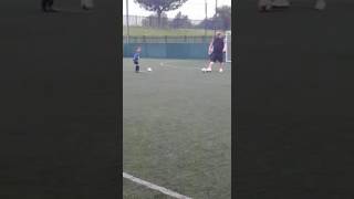 Rhys scoring penalty for Ebbsfleet