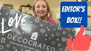 UNBOXING the DECOCRATED EDITOR'S BOX!!! | SUBSCRIBER FAVORITES!!