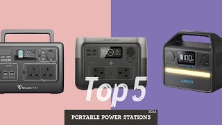 Power Your Devices, Empower Your Adventures: Top 5 Portable Power Stations for Outdoor Enthusiasts