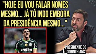 DUILIO ATACA O PALMEIRAS POR NÃO TER PAGO PIQUEREZ | Resenhas da Bola!