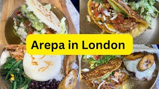 Arepa in London l Venezuela street food l 🇬🇧